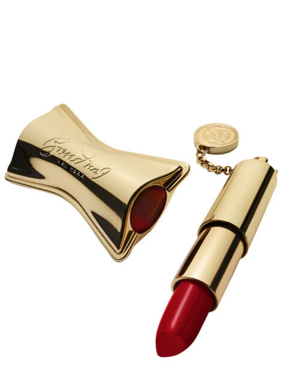 Bond No. 9 New York ~ CHELSEA Refillable 2 Pc. Lipstick Set w/ Gold Case *NIB*